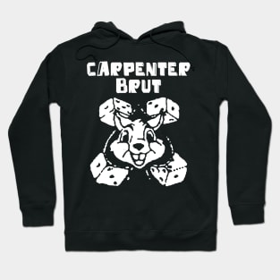 carpenter brut bunny dice Hoodie